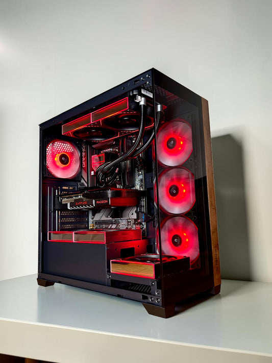 Ordinateur gaming, AMD RX 9060XT 16GB, Ryzen 7 8700F, 16GB DDR5, 1TB NVMe