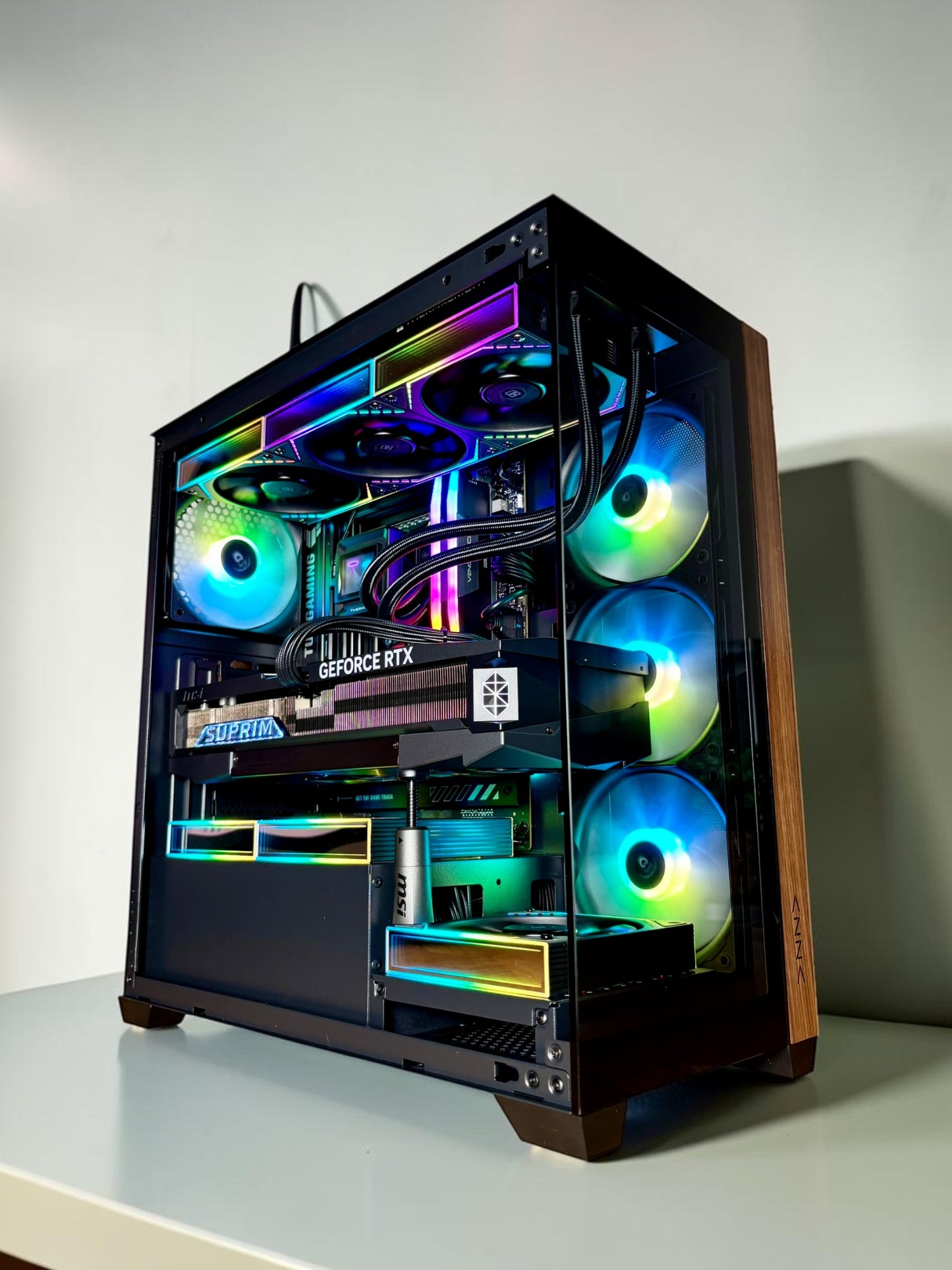 Ordinateur Gaming, RTX 5080, Ryzen 7 9800X3D, 32GB DDR5, 2TB NVMe