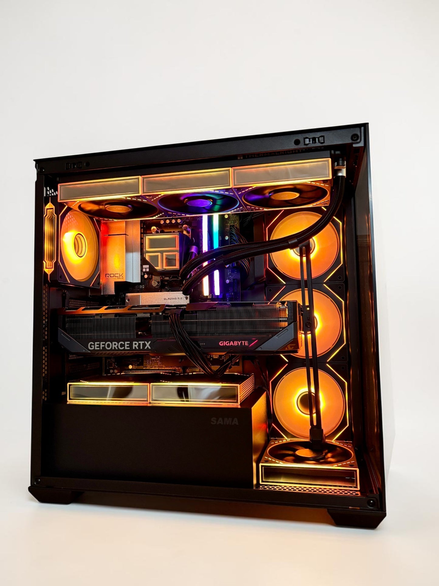 Ordinateur gaming, RTX 5080, Ryzen 7 9800X3D, 32GB DDR5, 1TB NVMe