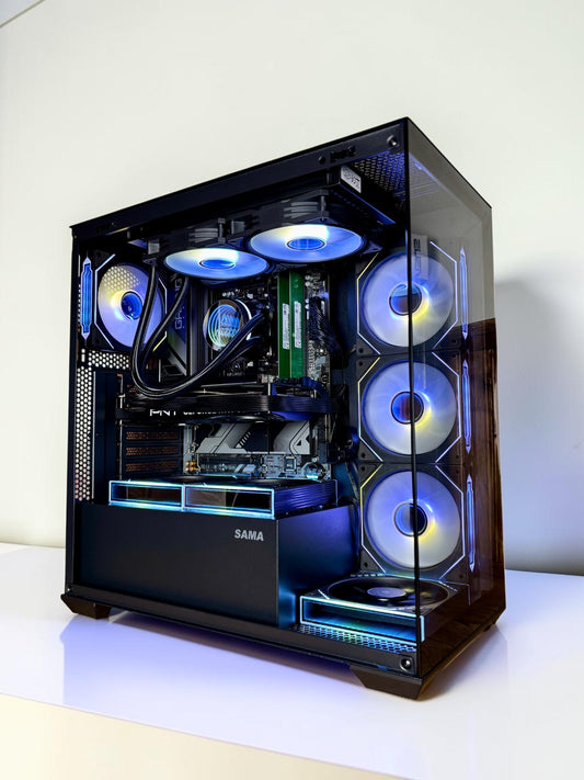 Gaming PC, RTX 5060TI 16GB, Ryzen 5 7600X, DDR5 RAM, 1TB NVMe