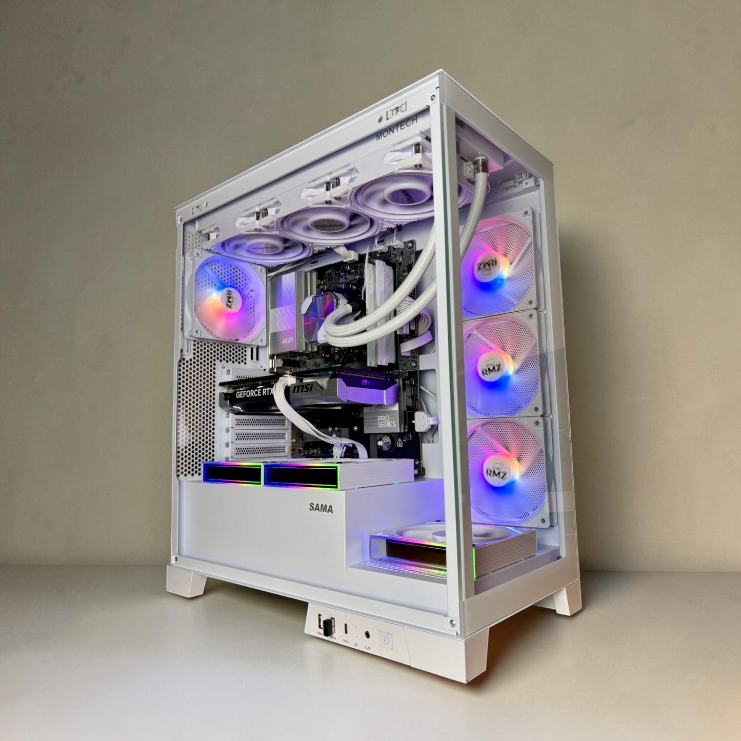 Ordinateur gaming, RTX 5060TI, AMD Ryzen 7 7800X3D, 32GB DDR5, 1TB NVMe