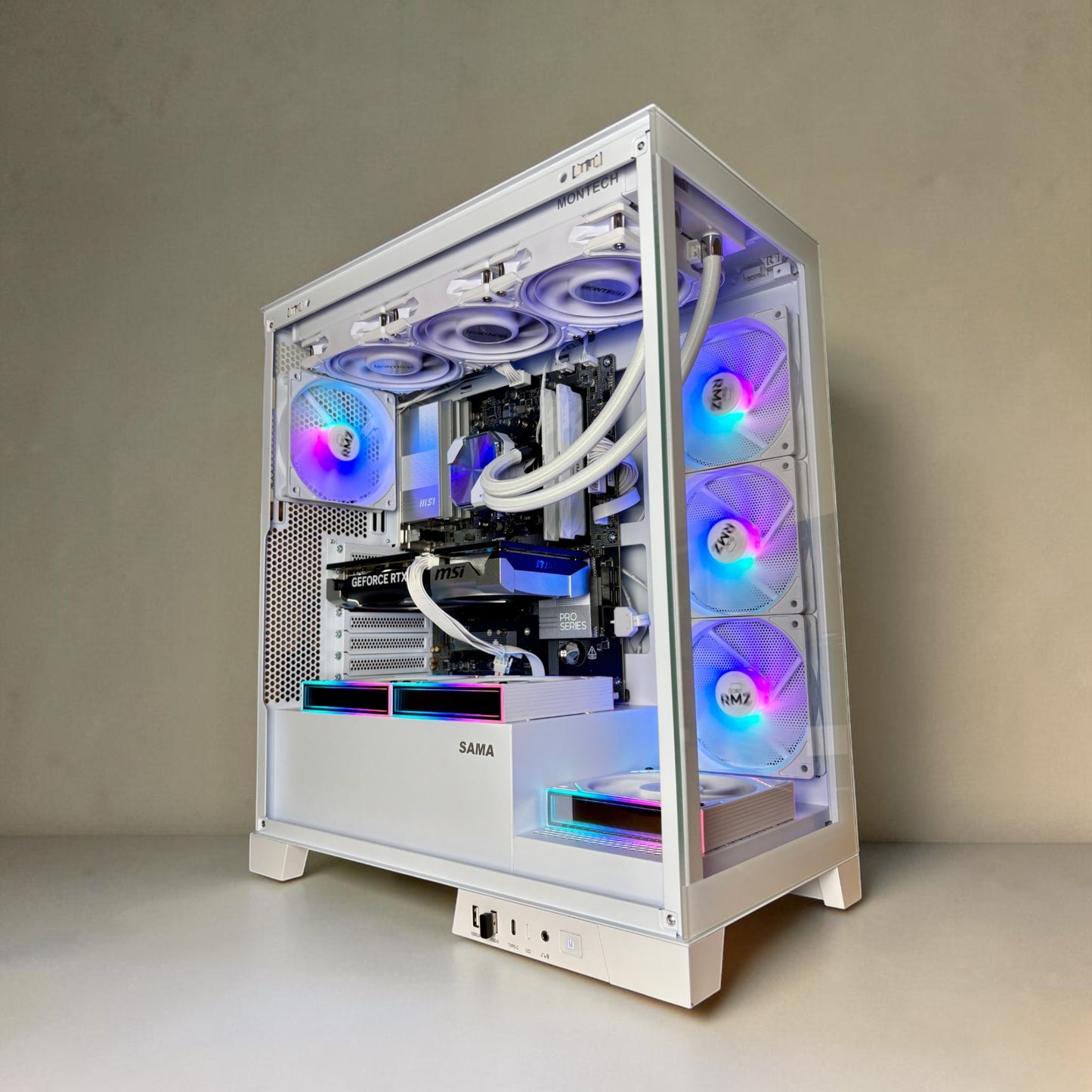 Ordinateur gaming, RTX 5060TI, AMD Ryzen 7 7800X3D, 32GB DDR5, 1TB NVMe