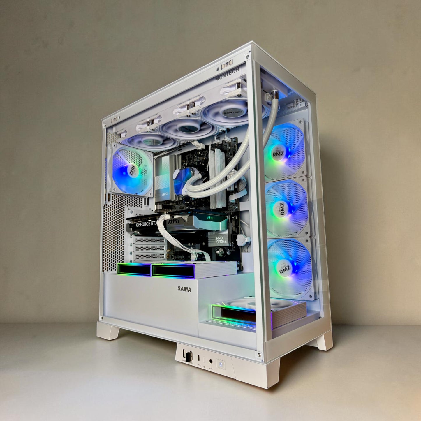 Ordinateur gaming, RTX 5060TI, AMD Ryzen 7 7800X3D, 32GB DDR5, 1TB NVMe