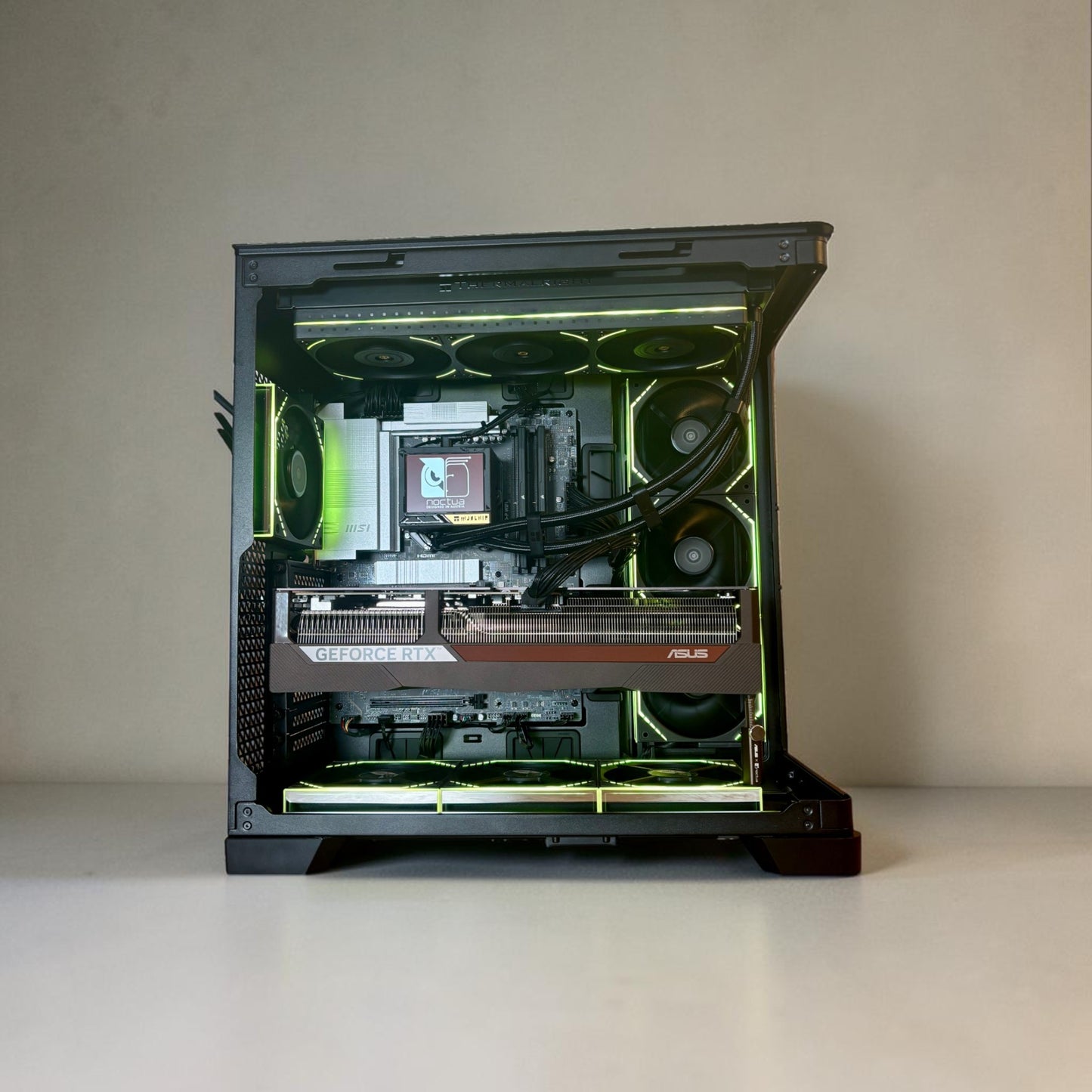 Ordinateur gaming, RTX 5080 Noctua, Ryzen 7 9800X3D, 64GB DDR5, 2TB NVMe