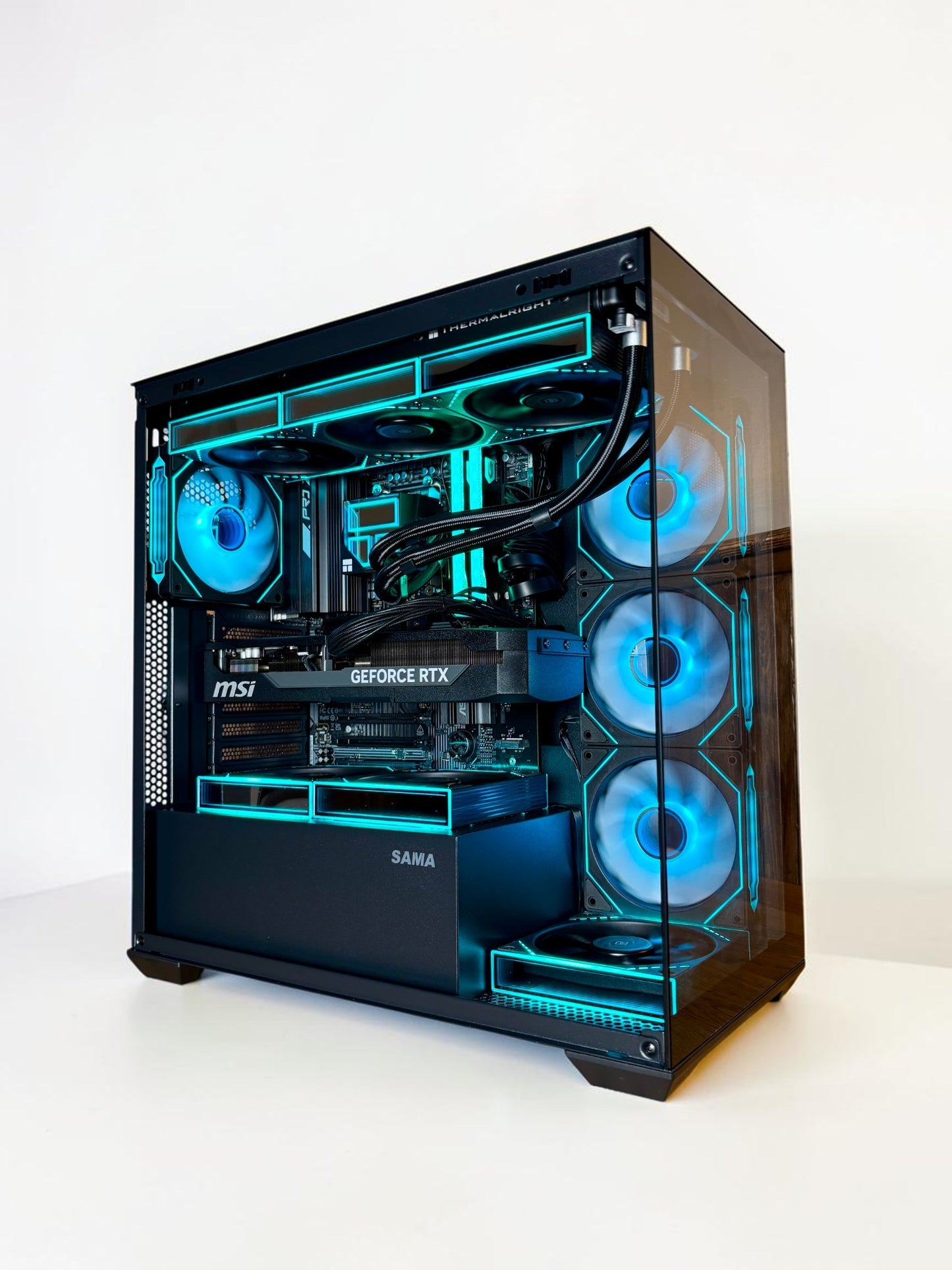 Ordinateur gaming, RTX 5080, Ryzen 7 9850X3D, 32GB DDR5, 1TB NVMe