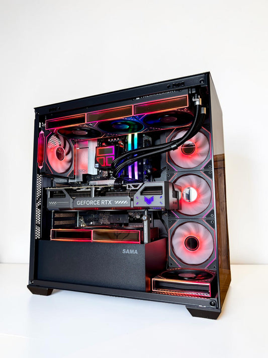 Gaming PC, RTX 5070TI, Ryzen 7 9800X3D, 32GB DDR5, 1TB NVMe