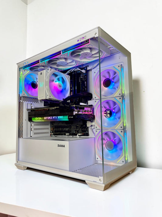 Ordinateur gaming, RTX 3080, Ryzen 5 7600X, RAM DDR5, 1TB NVMe