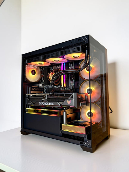 Ordinateur gaming, RTX 4080 Super, AMD Ryzen 9800X3D, 32GB RAM DDR5, 1TB NVMe