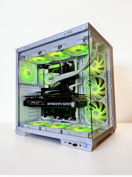 Ordinateur gaming, RTX 5070TI, Ryzen 9 9950X, 32GB DDR5, 1TB NVMe