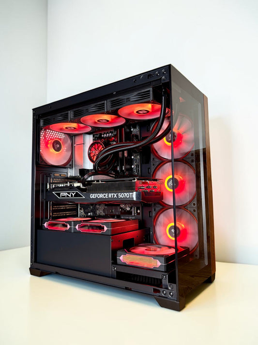 Ordinateur gaming, RTX 5070TI, Ryzen 7 7800X3D, 32GB DDR5, 1TB NVMe