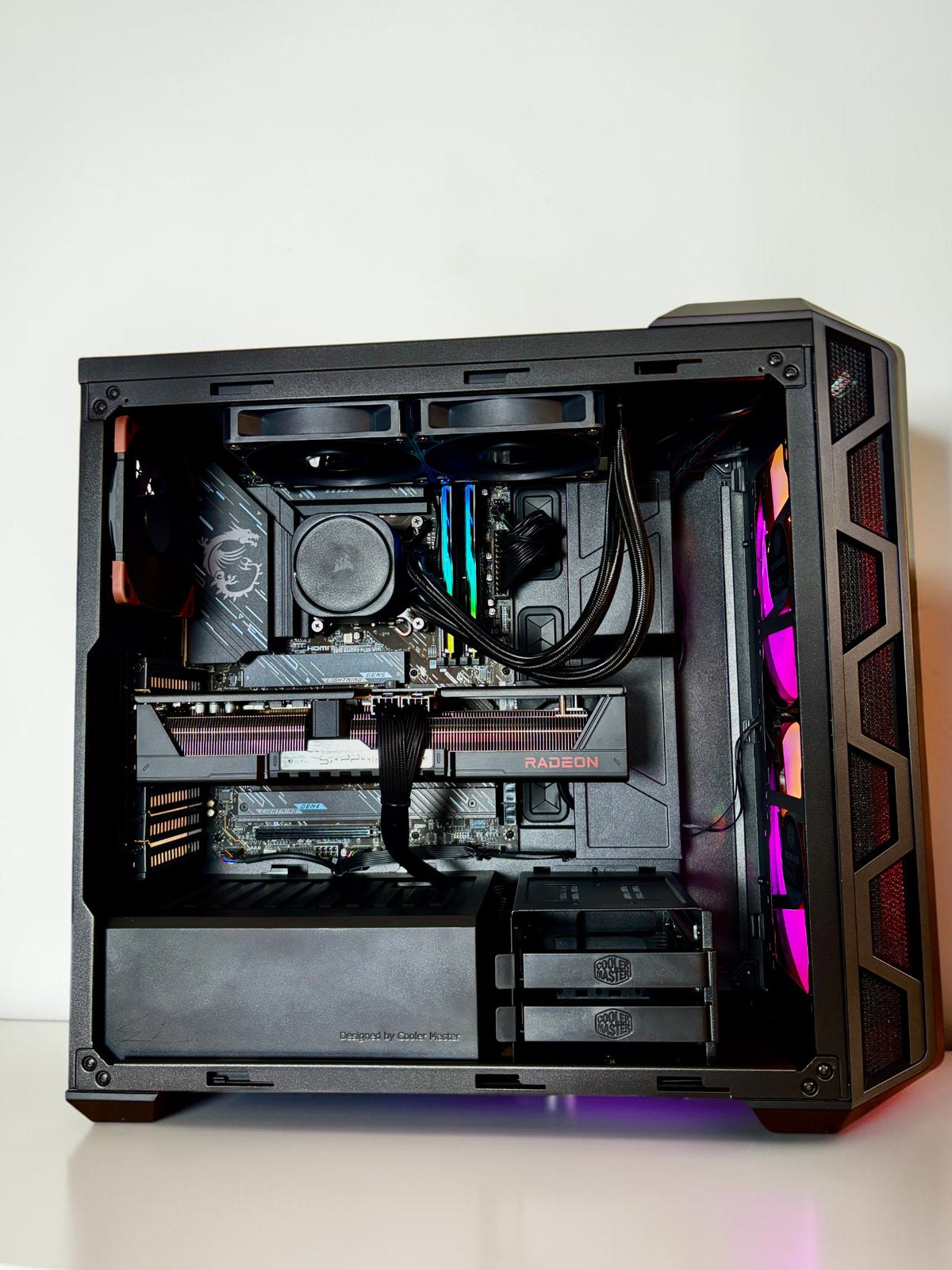 Ordinateur, RX 9070XT, Intel Ultra 7 270K, 32GB DDR5, 1TB NVMe