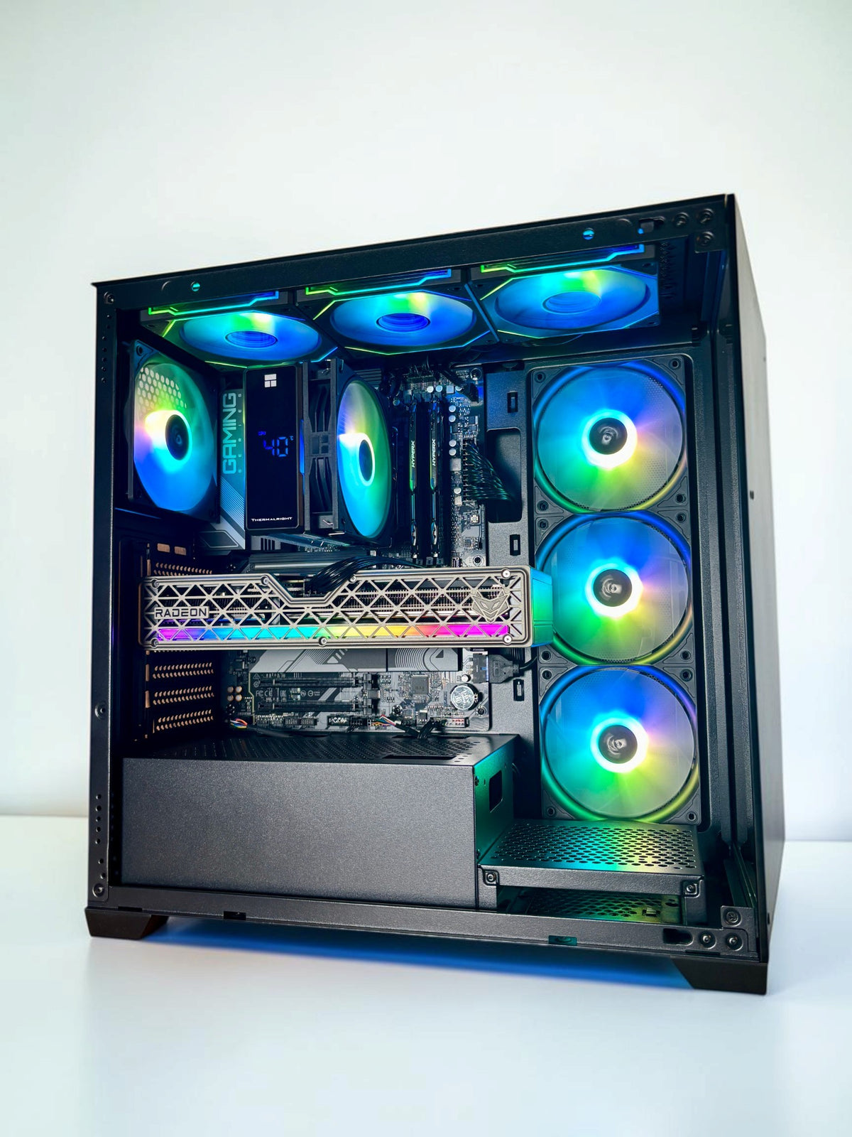 Ordinateur gaming, RX 9060XT 16GB, Ryzen 5 7600X, RAM DDR5, 1TB NVMe